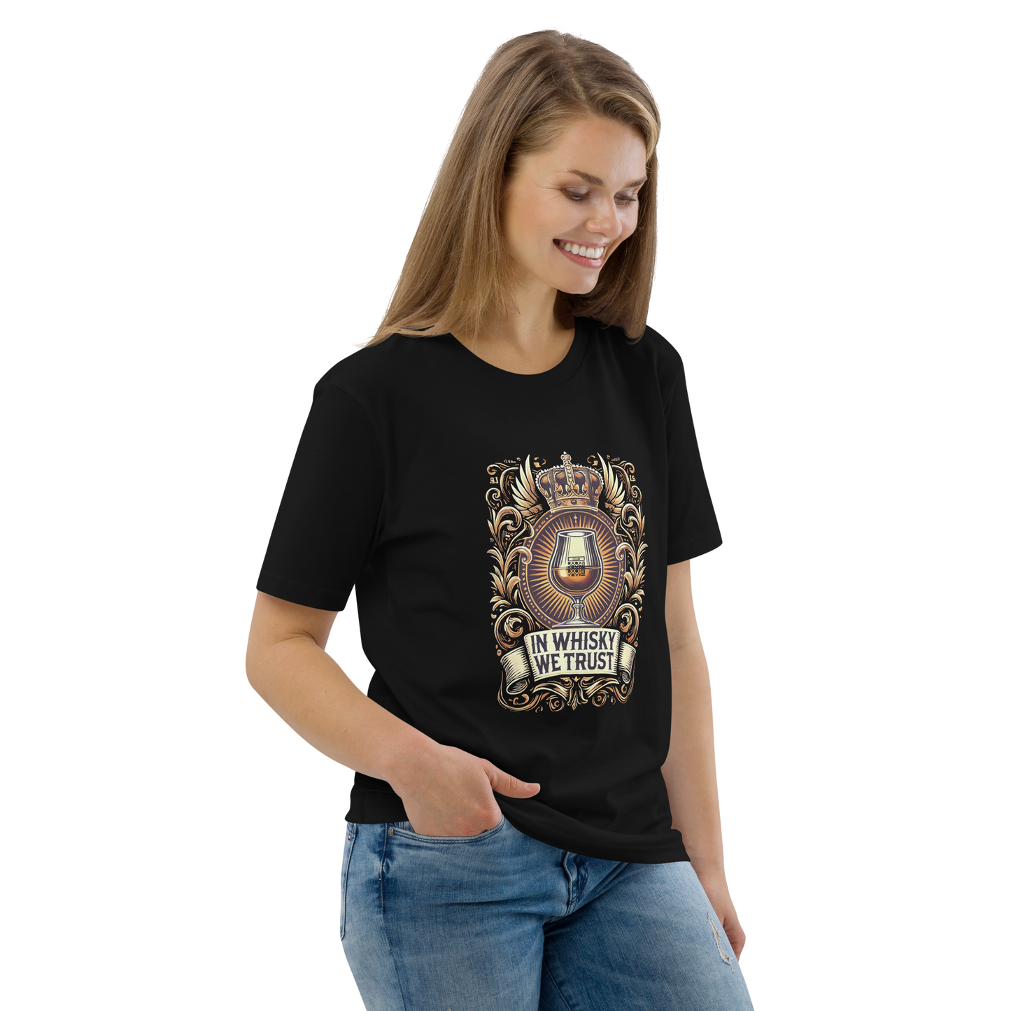 Cellar 8T Whisky - Trust - Unisex Organic Cotton T-Shirt image 12