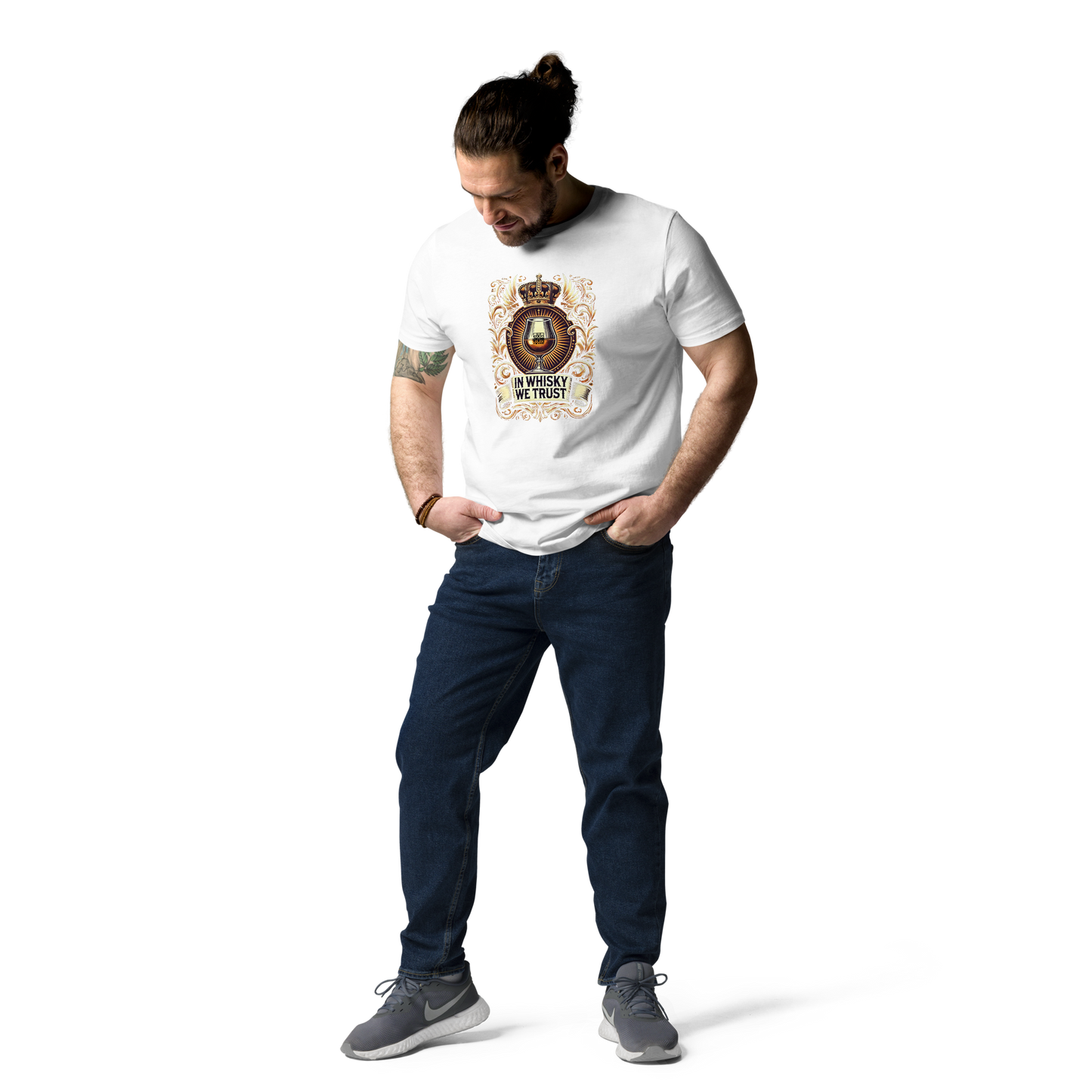 Cellar 8T Whisky - Trust - Unisex Organic Cotton T-Shirt image 20