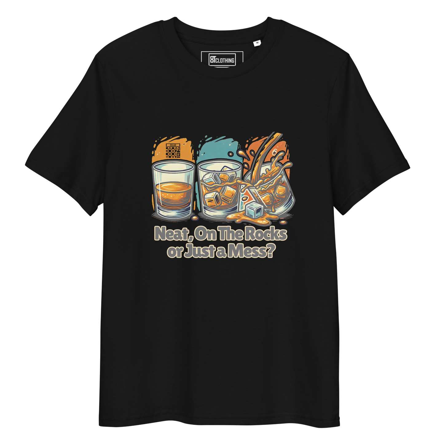 Cellar 8T Whisky - Neat - Unisex Organic Cotton T-Shirt image 19