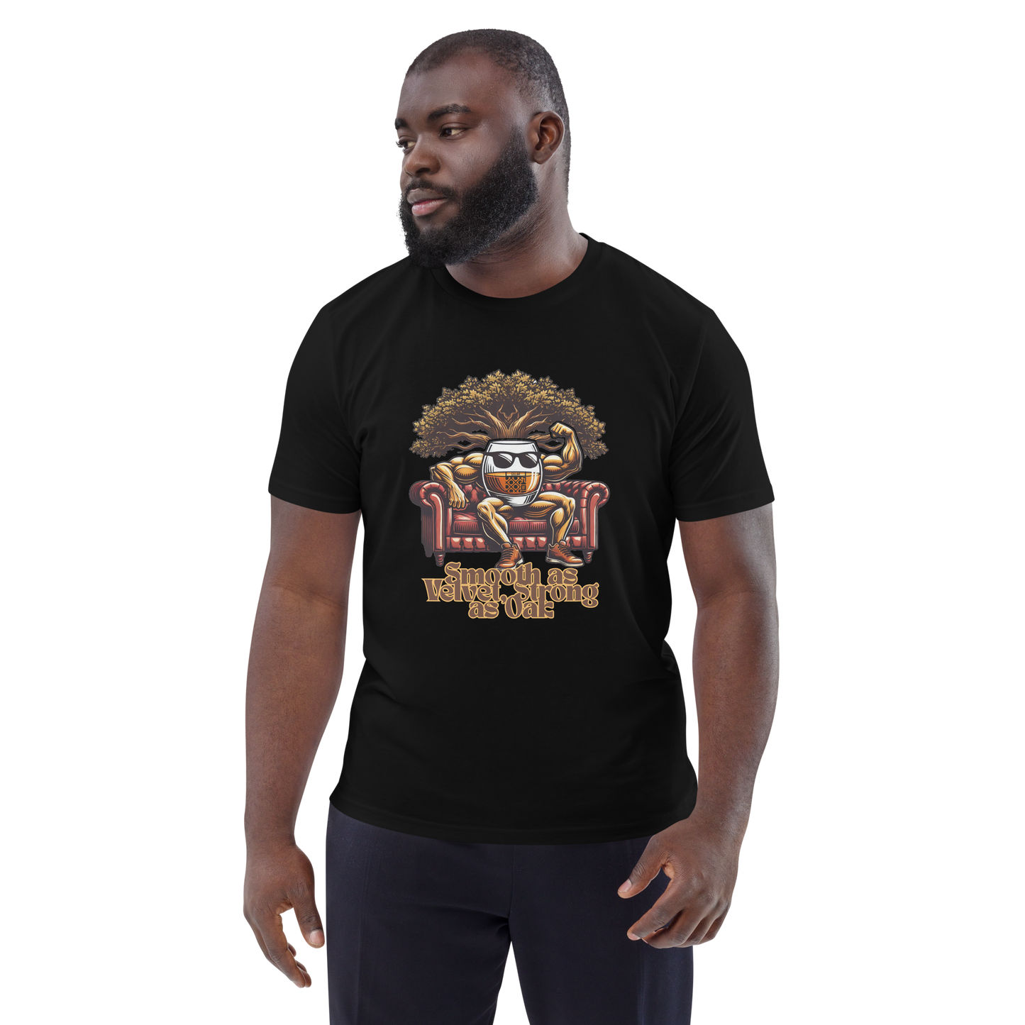 Cellar 8T Whisky - Smooth - Unisex Organic Cotton T-Shirt image 0