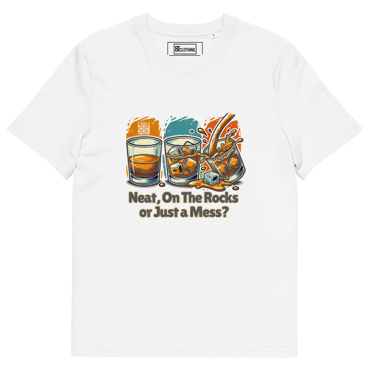 Cellar 8T Whisky - Neat - Unisex Organic Cotton T-Shirt image 21