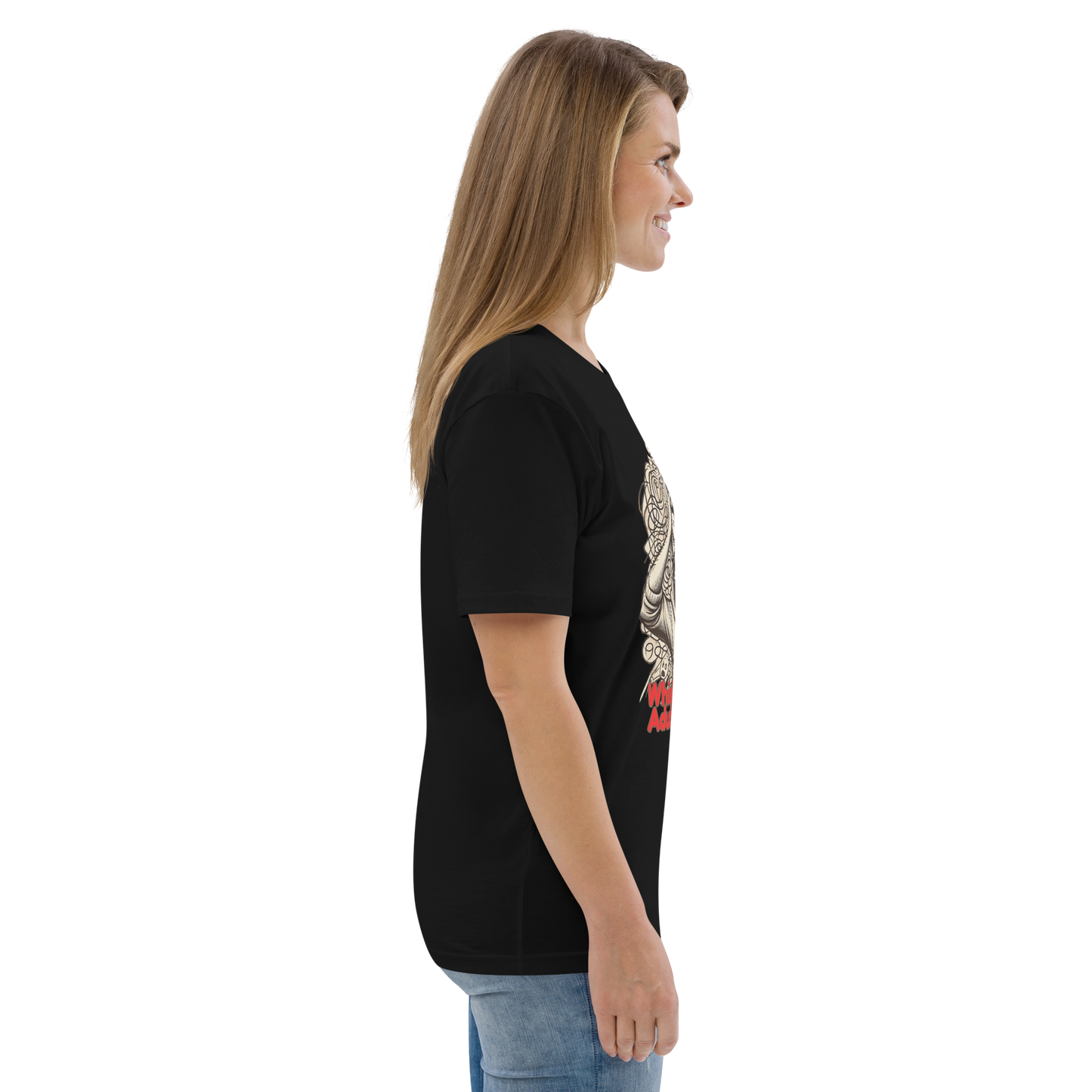 Cellar 8T Whisky - Adulting - Unisex Organic Cotton T-Shirt image 16