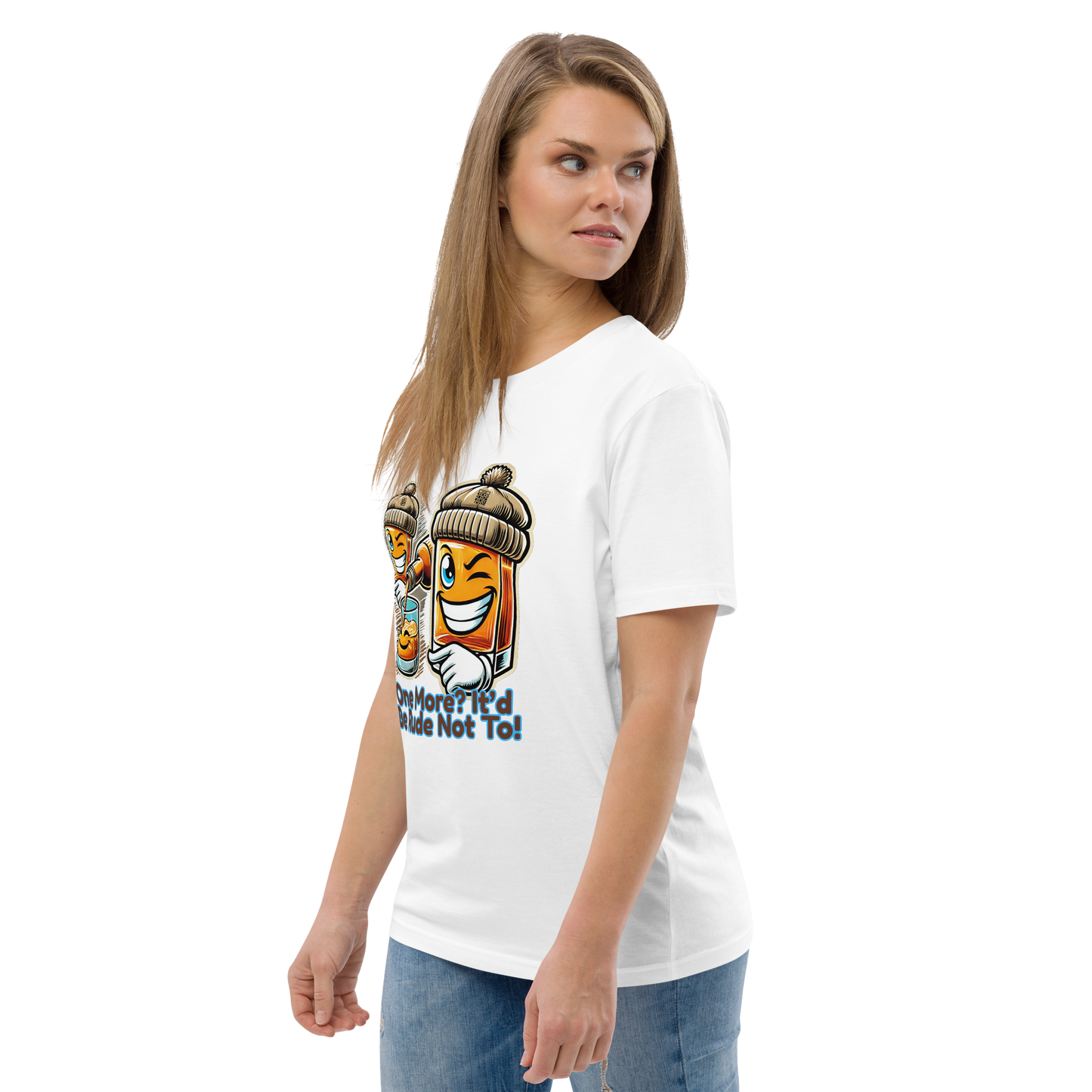 Cellar 8T Whisky - One More - Unisex Organic Cotton T-Shirt image 11
