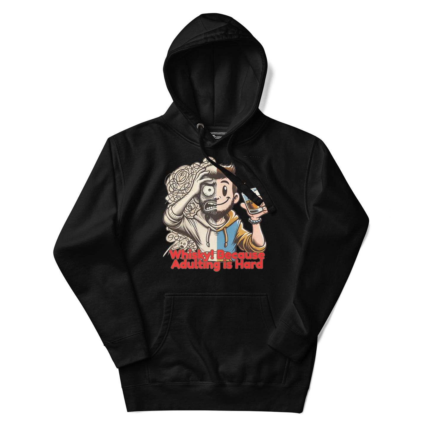 Cellar 8T Whisky - Adulting - Unisex Hoodie image 33