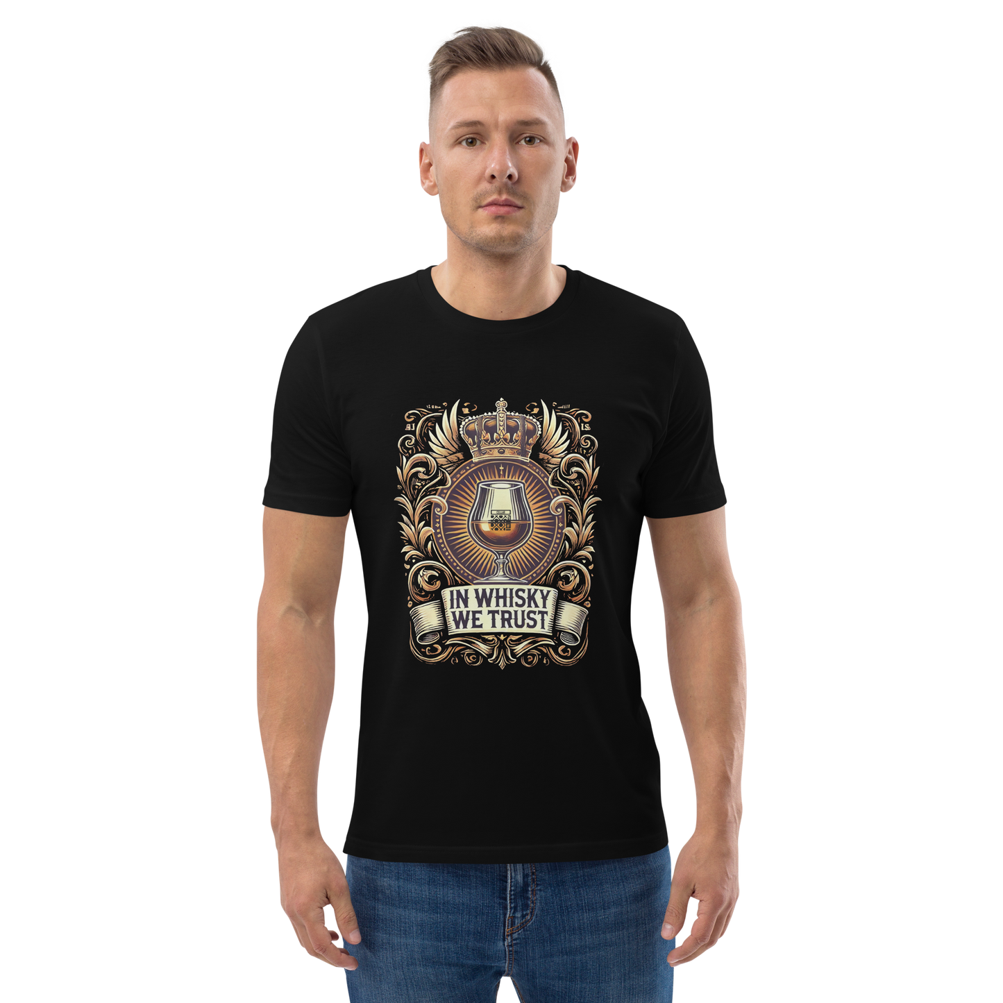 Cellar 8T Whisky - Trust - Unisex Organic Cotton T-Shirt image 8