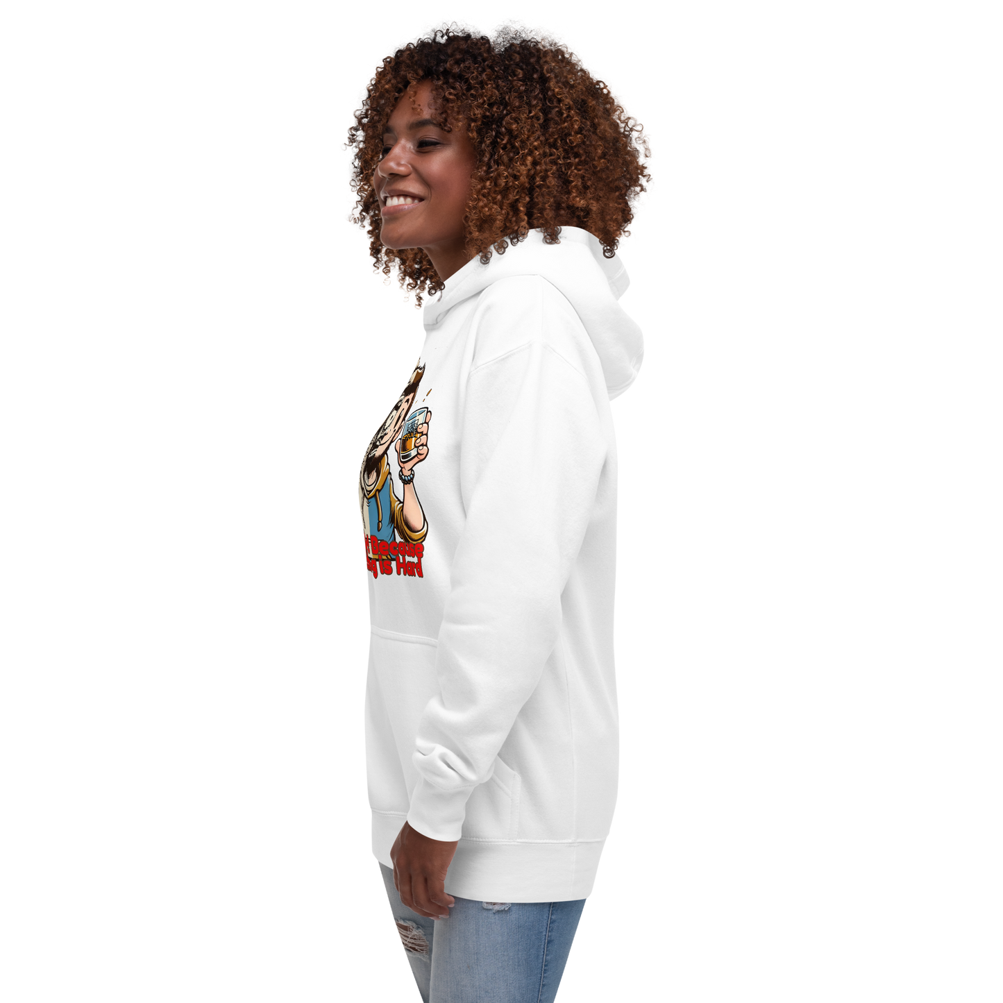 Cellar 8T Whisky - Adulting - Unisex Hoodie image 1