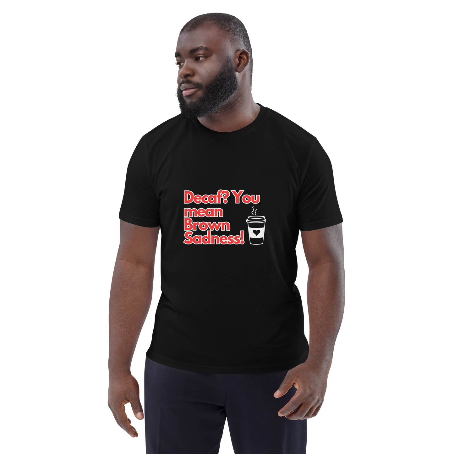 Cellar 8T Coffee - Brown Sadness - Unisex Organic Cotton T-Shirt image 15