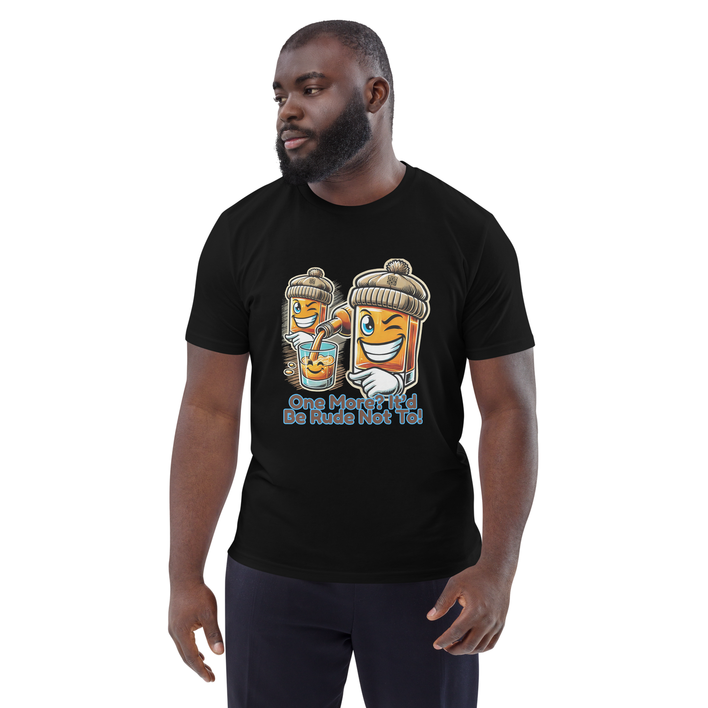 Cellar 8T Whisky - One More - Unisex Organic Cotton T-Shirt image 0