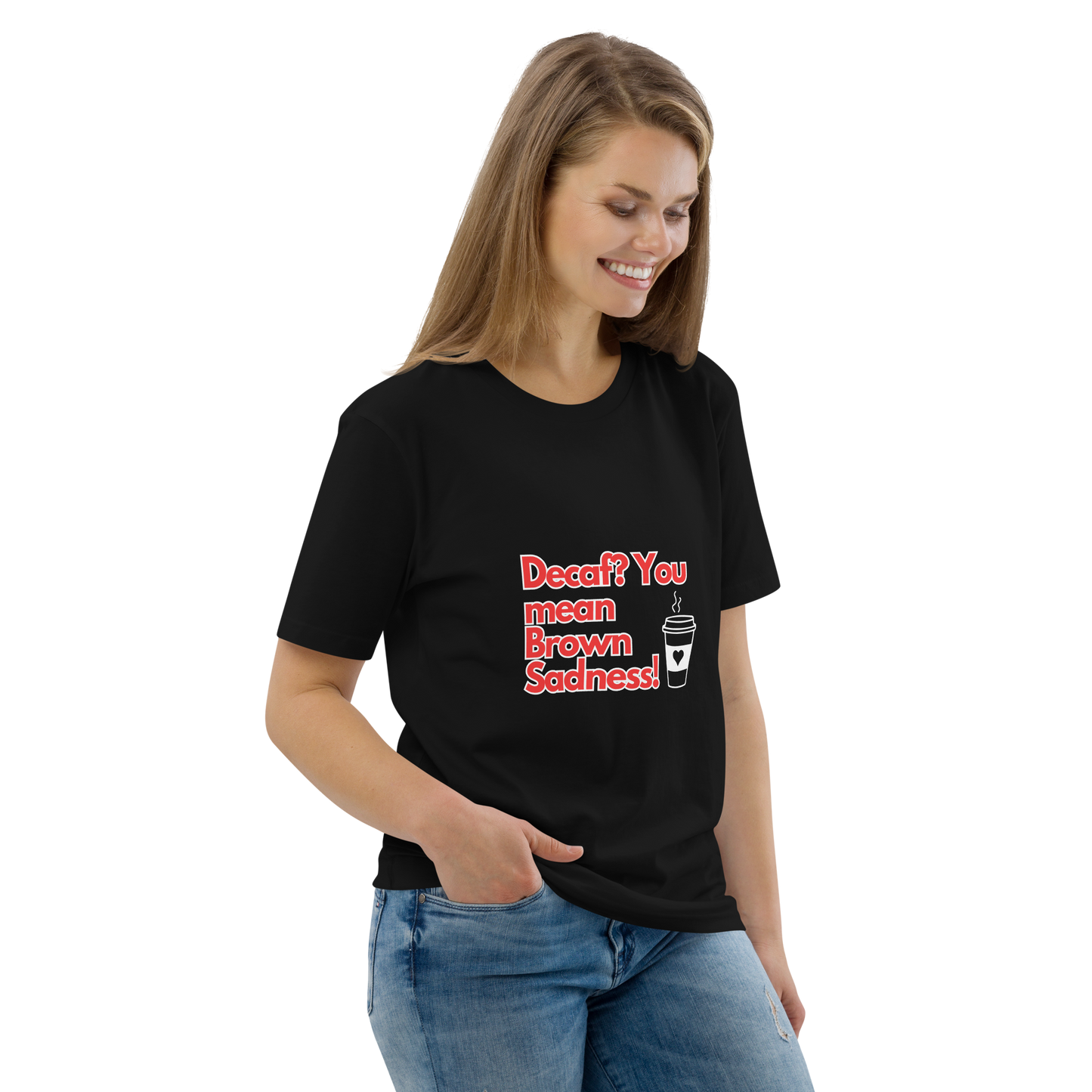 Cellar 8T Coffee - Brown Sadness - Unisex Organic Cotton T-Shirt image 6