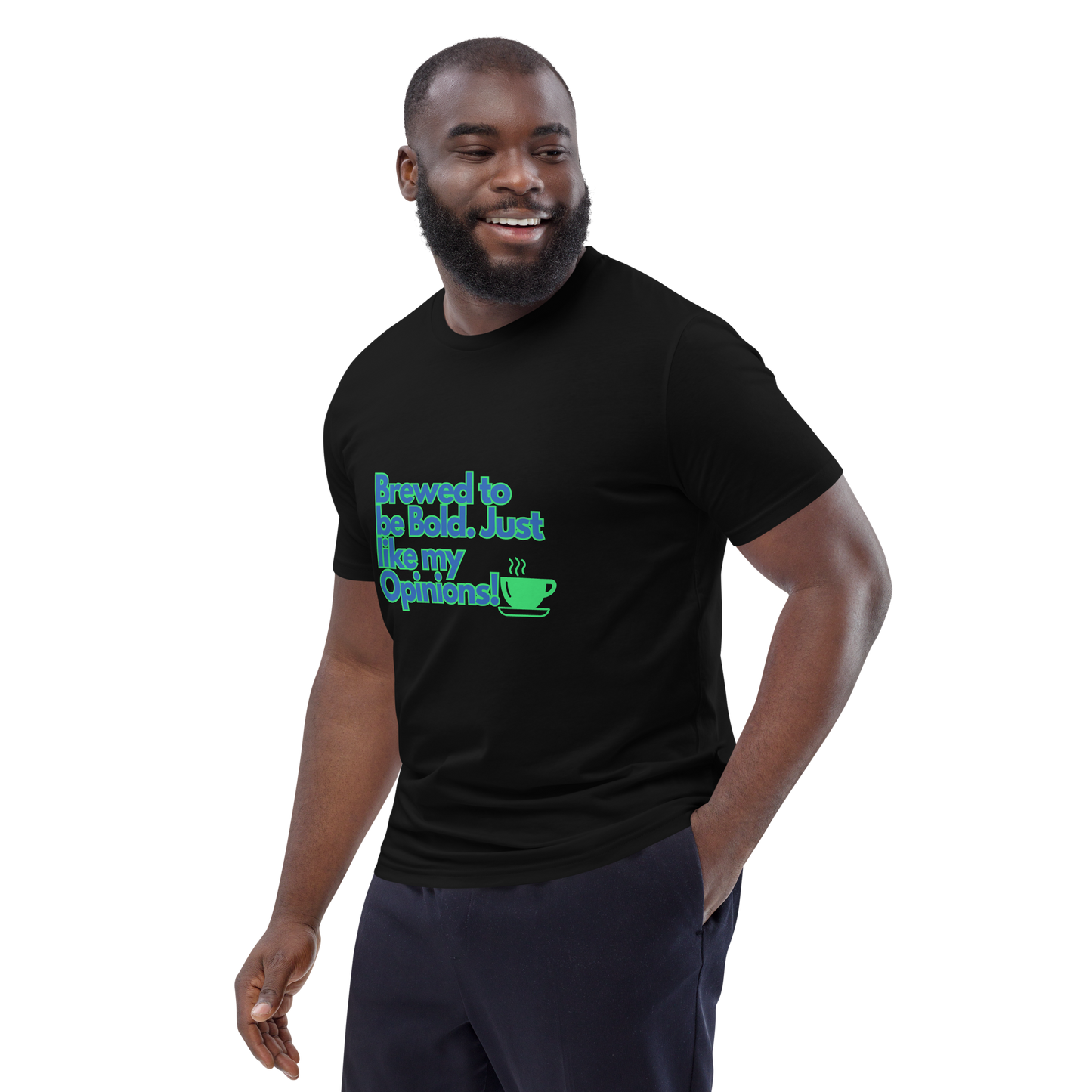 Cellar 8T Coffee - Brewed - Unisex Organic Cotton T-Shirt image 1