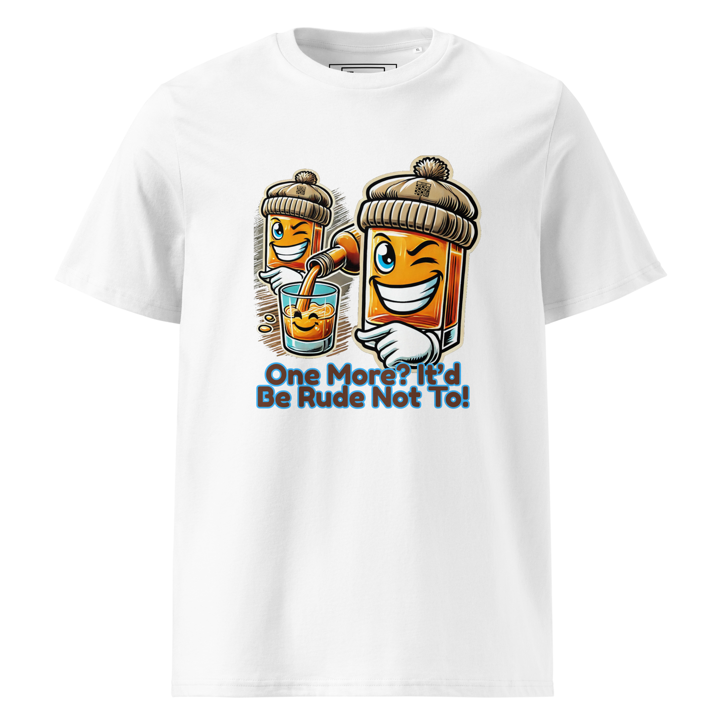 Cellar 8T Whisky - One More - Unisex Organic Cotton T-Shirt image 31