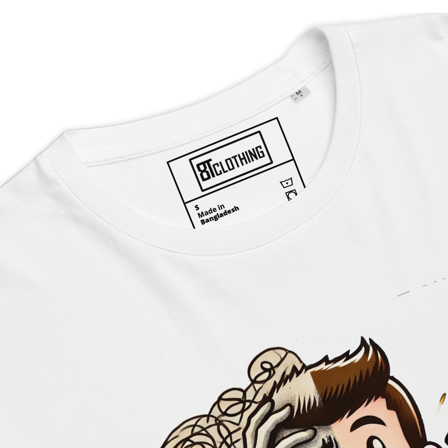 Cellar 8T Whisky - Adulting - Unisex Organic Cotton T-Shirt image 35