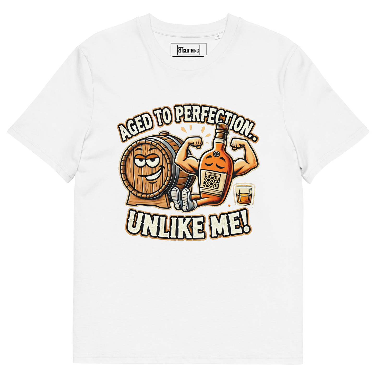 Cellar 8T Whisky - Aged - Unisex Organic Cotton T-Shirt image 18