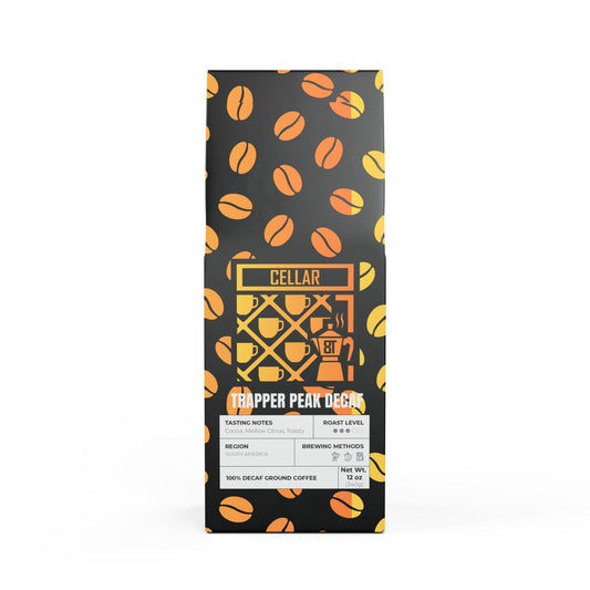 Cellar 8T Coffee - Trapper Peak Decaf Blend (Medium Roast)