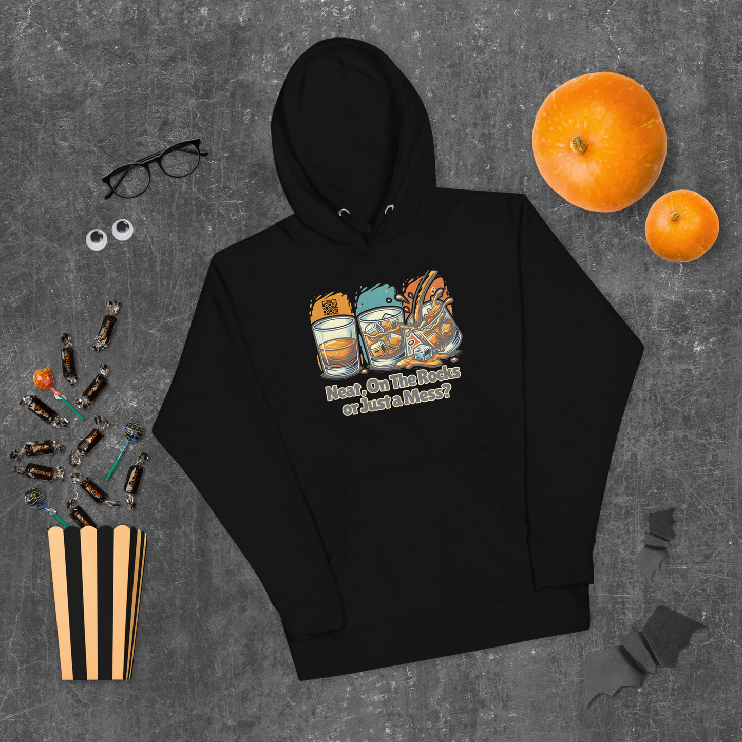 Cellar 8T Whisky - Neat Unisex Hoodie image 27