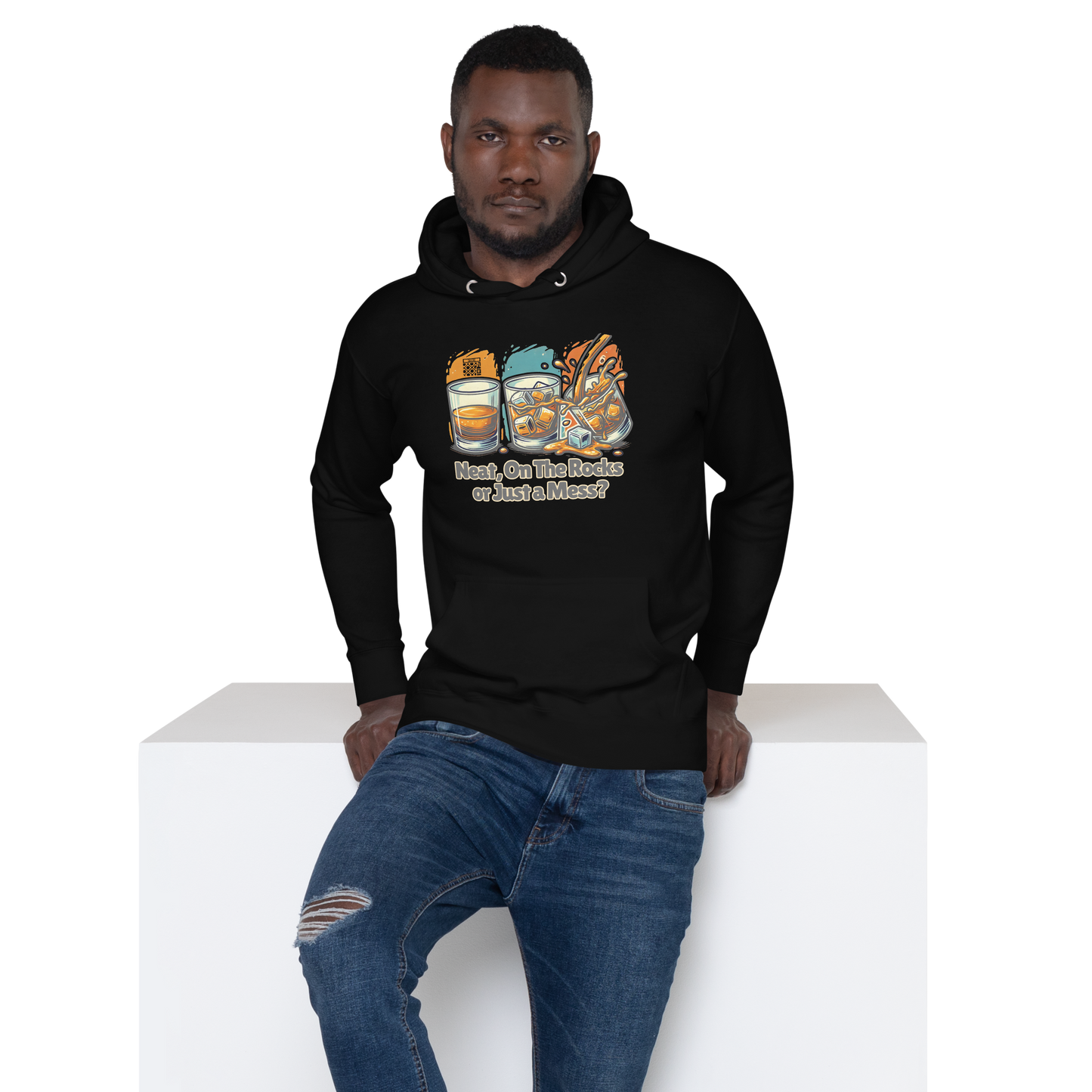 Cellar 8T Whisky - Neat Unisex Hoodie image 10
