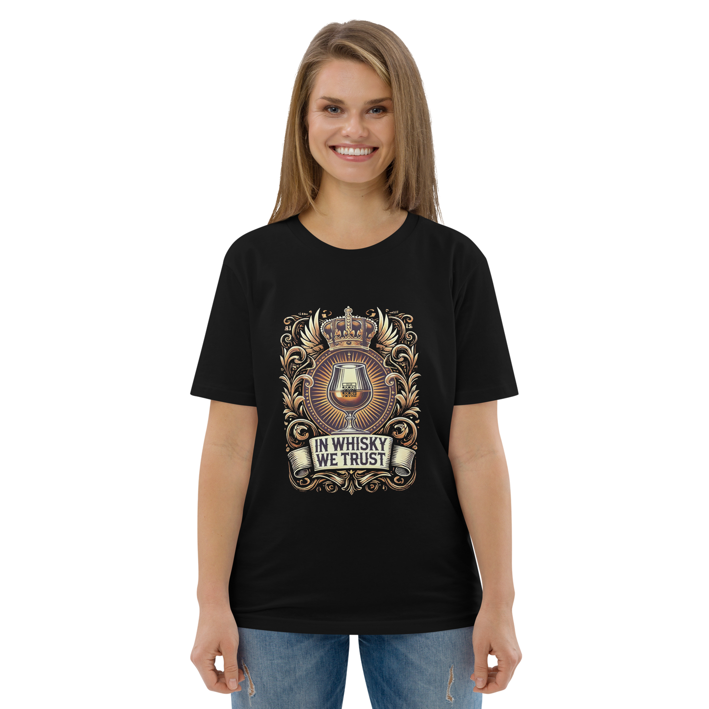 Cellar 8T Whisky - Trust - Unisex Organic Cotton T-Shirt image 15