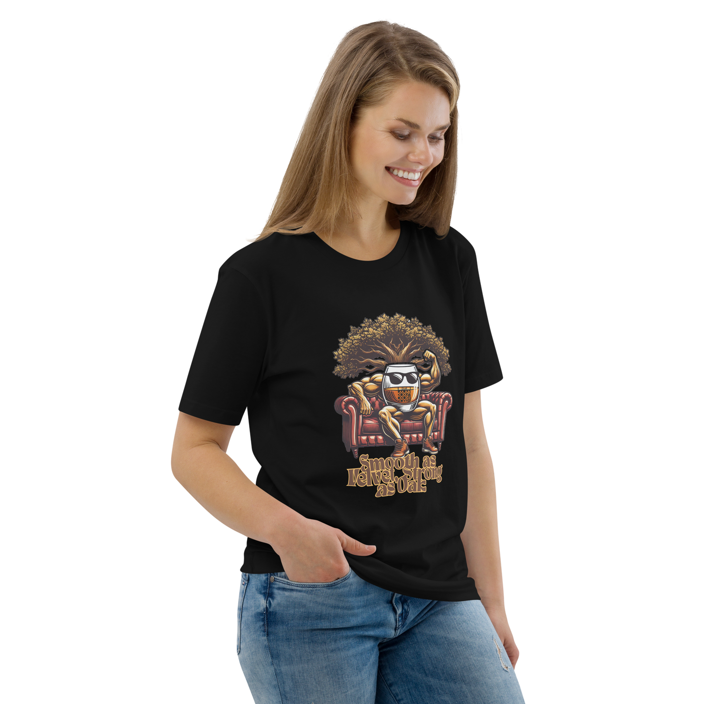 Cellar 8T Whisky - Smooth - Unisex Organic Cotton T-Shirt image 15