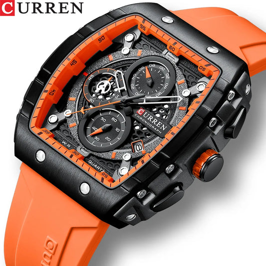 CURREN 8442 - Mens Sports Chronograph Watch