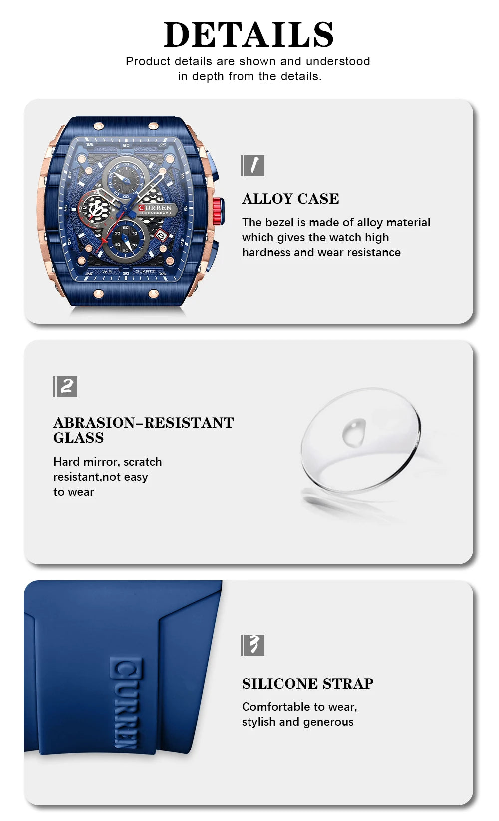 Curren - Quartz Chronograph Watch