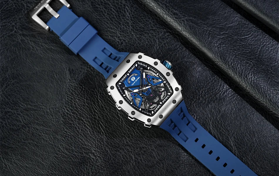 TSAR BOMBA – Carbon Fiber Automatic Men’s Watch (Model TB-8207)