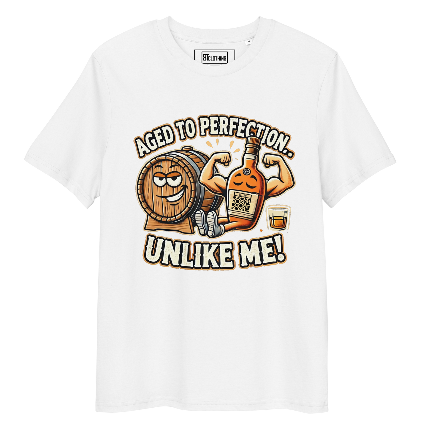 Cellar 8T Whisky - Aged - Unisex Organic Cotton T-Shirt image 17