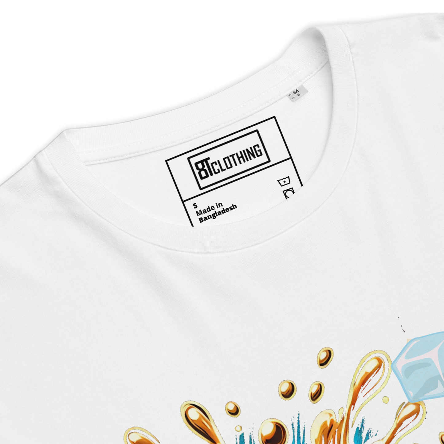 Cellar 8T Whisky - Sip Happens - Unisex Organic Cotton T-Shirt image 32