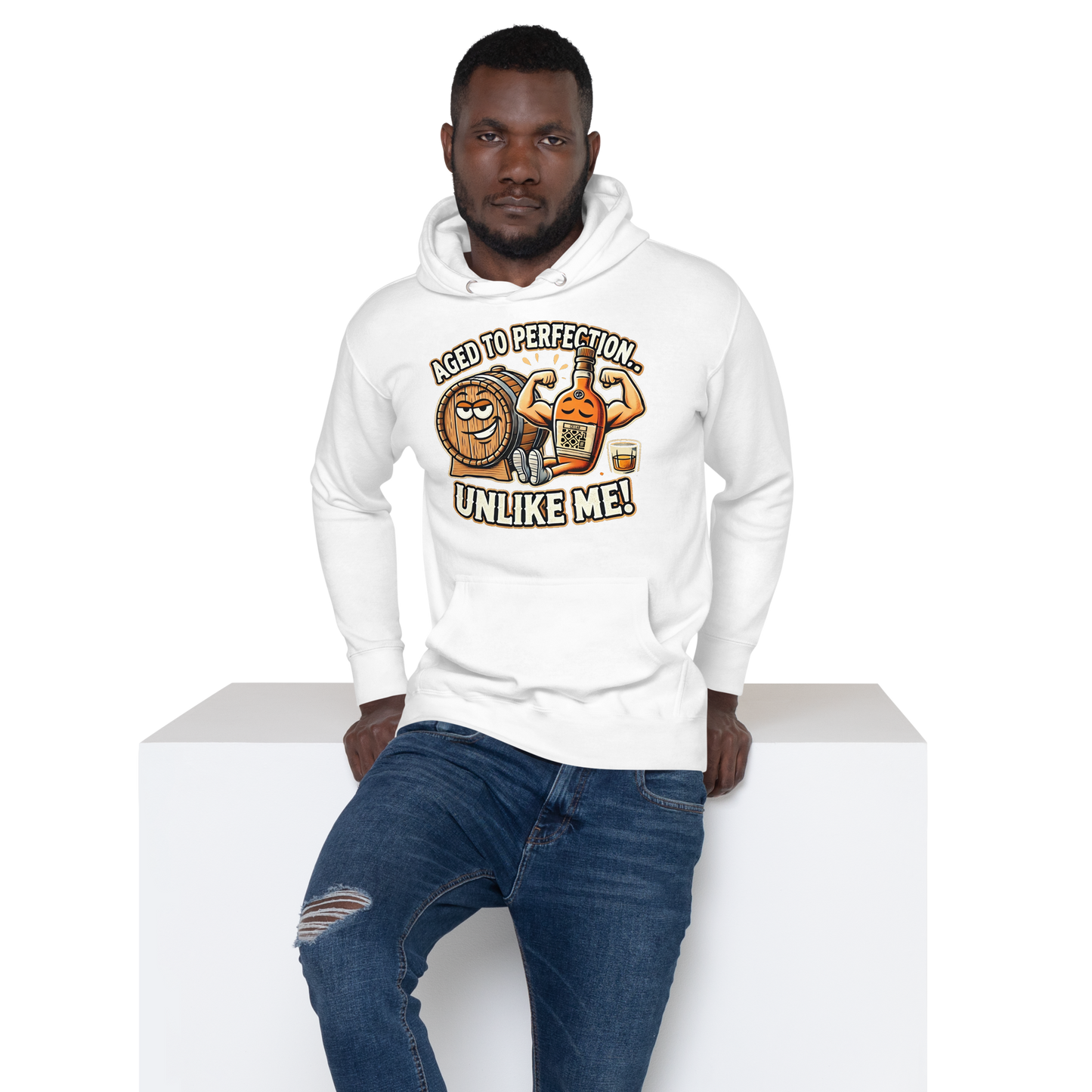 Cellar 8T Whisky - Aged Unisex Hoodie image 1