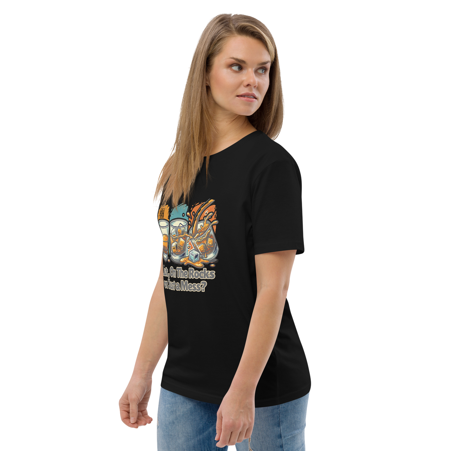 Cellar 8T Whisky - Neat - Unisex Organic Cotton T-Shirt image 4