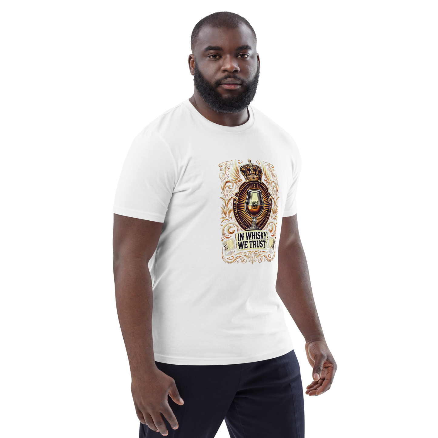 Cellar 8T Whisky - Trust - Unisex Organic Cotton T-Shirt image 16