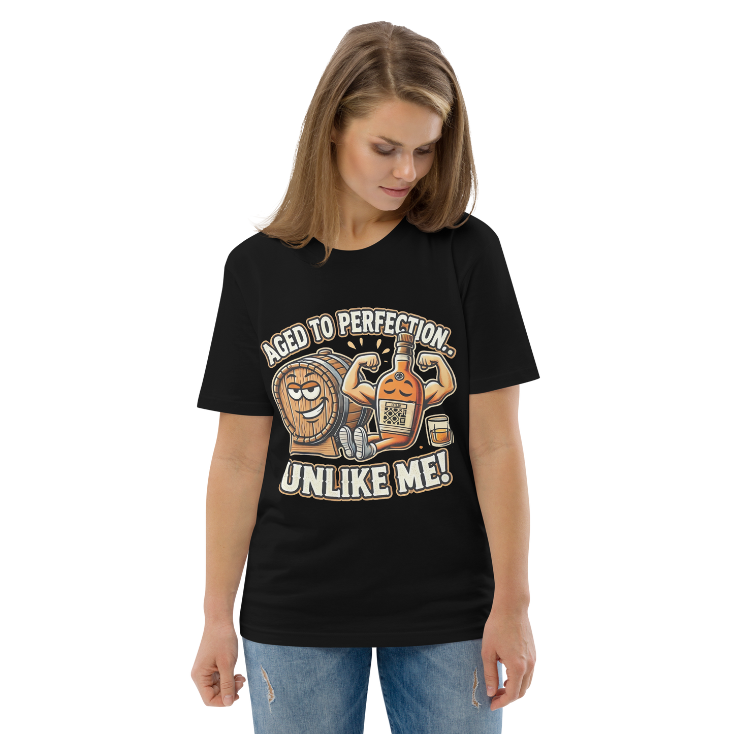 Cellar 8T Whisky - Aged - Unisex Organic Cotton T-Shirt image 2