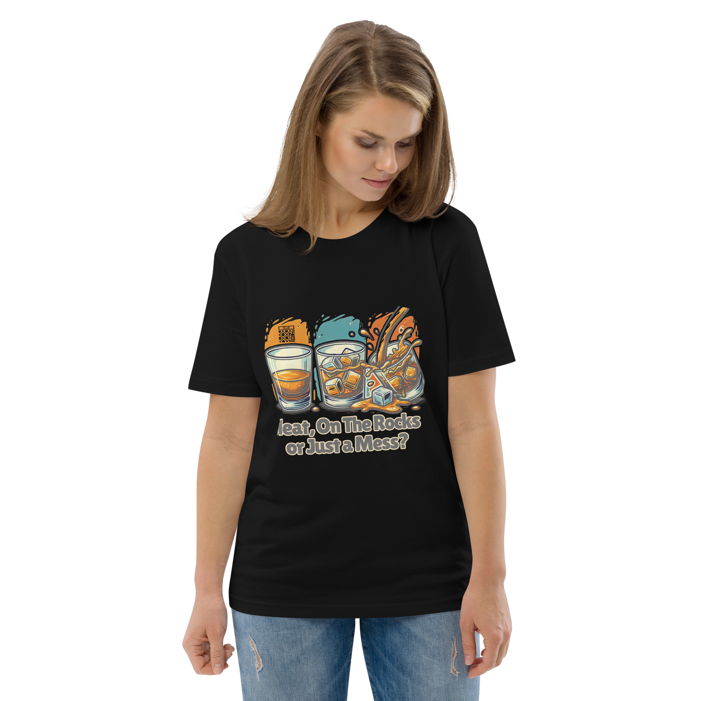 Cellar 8T Whisky - Neat - Unisex Organic Cotton T-Shirt image 1