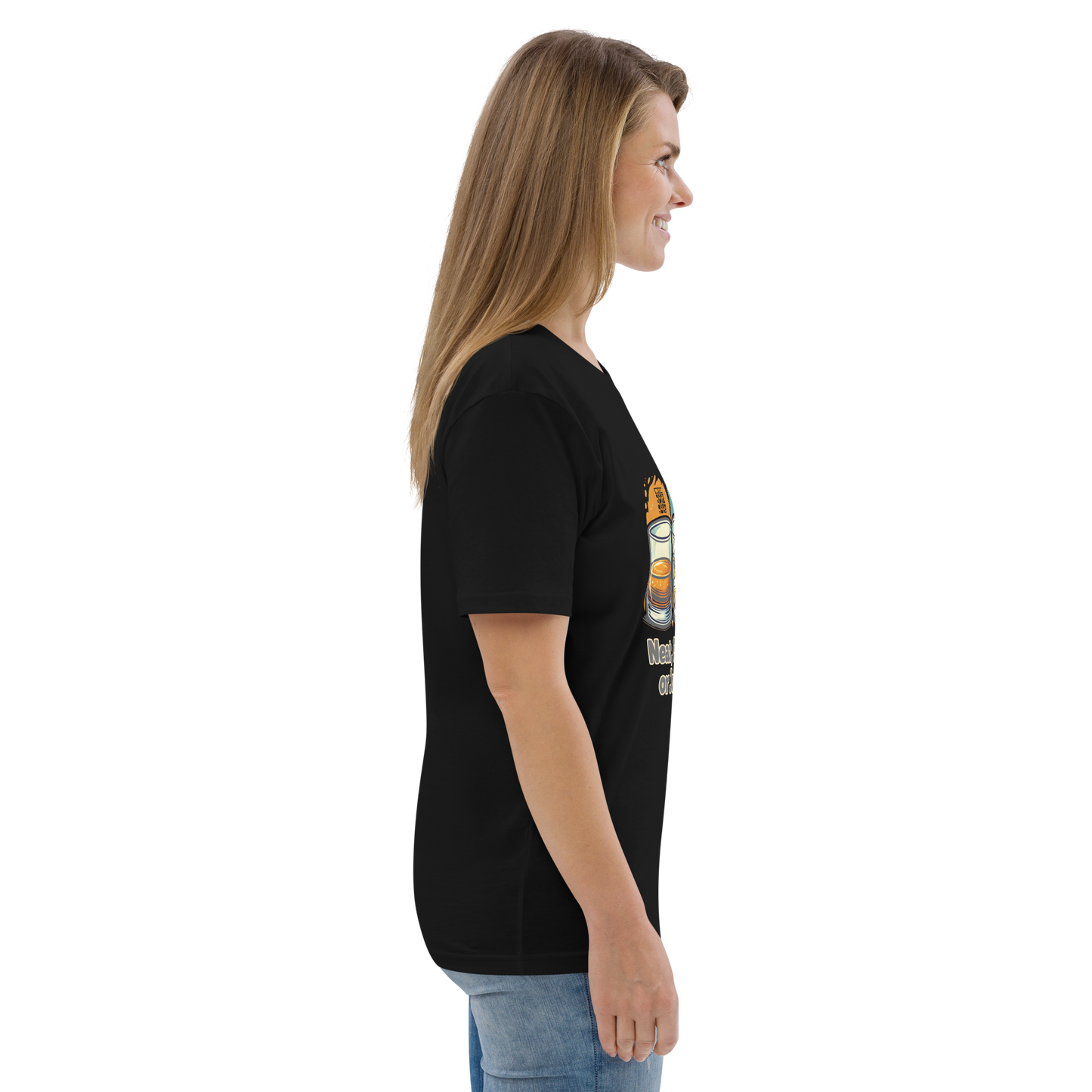 Cellar 8T Whisky - Neat - Unisex Organic Cotton T-Shirt image 6