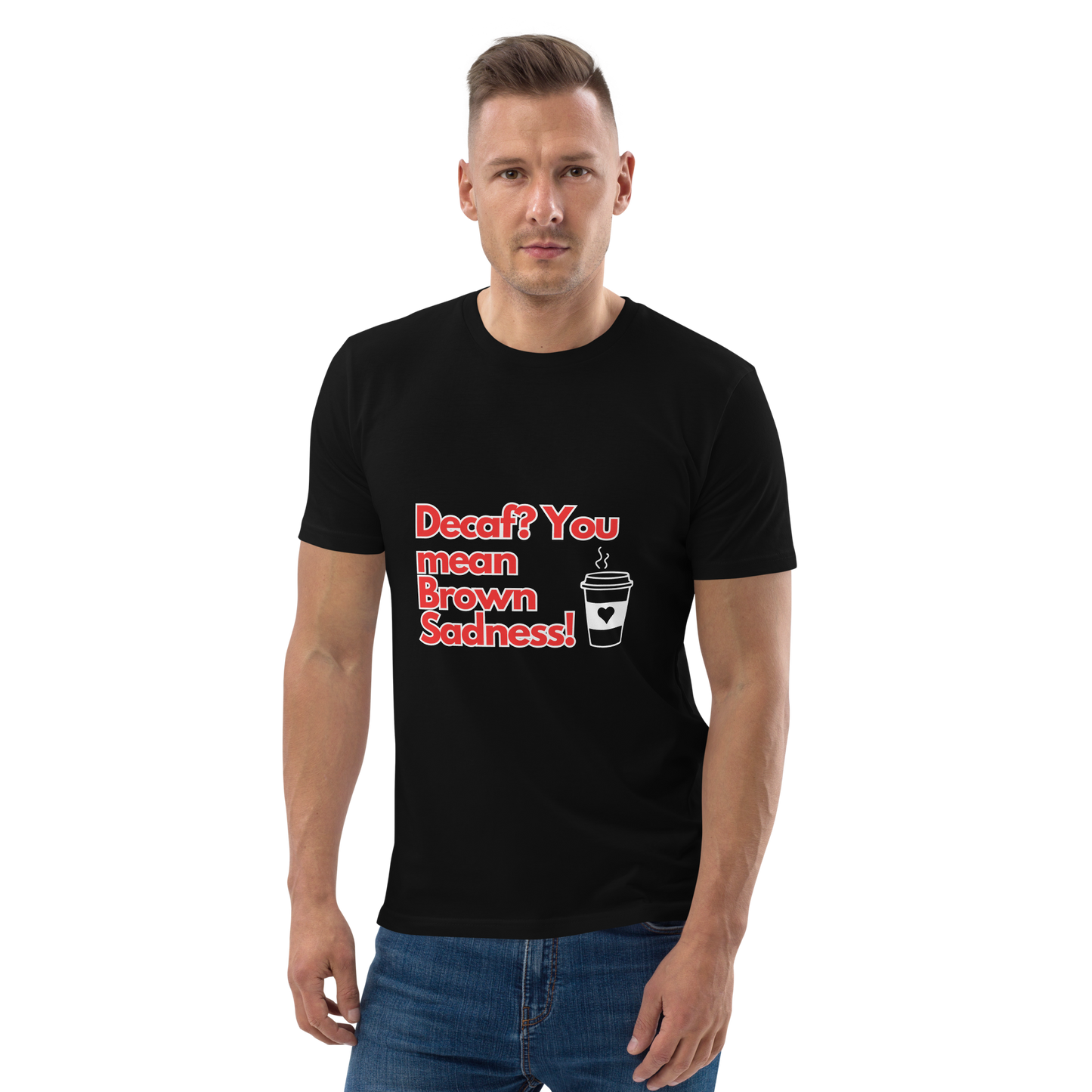 Cellar 8T Coffee - Brown Sadness - Unisex Organic Cotton T-Shirt image 20