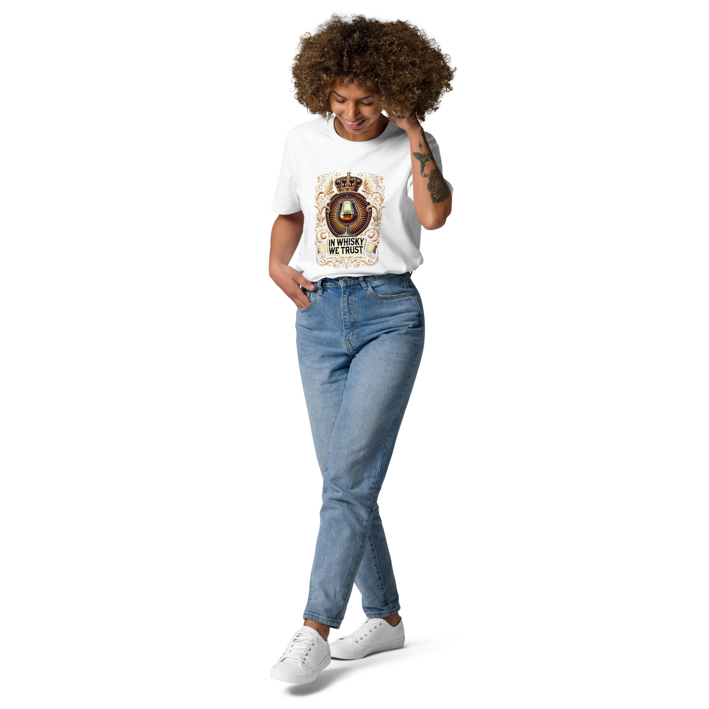 Cellar 8T Whisky - Trust - Unisex Organic Cotton T-Shirt image 11
