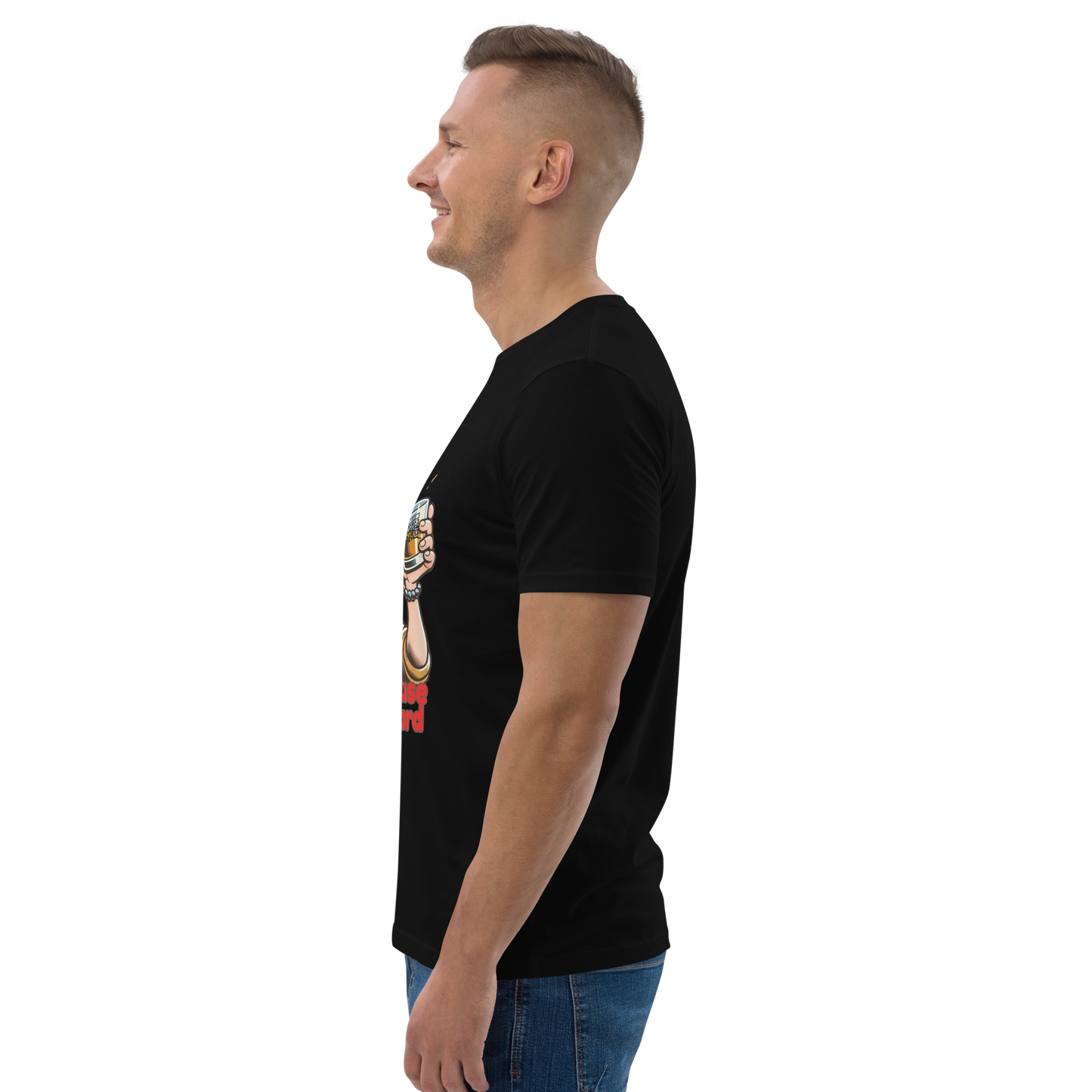 Cellar 8T Whisky - Adulting - Unisex Organic Cotton T-Shirt image 3