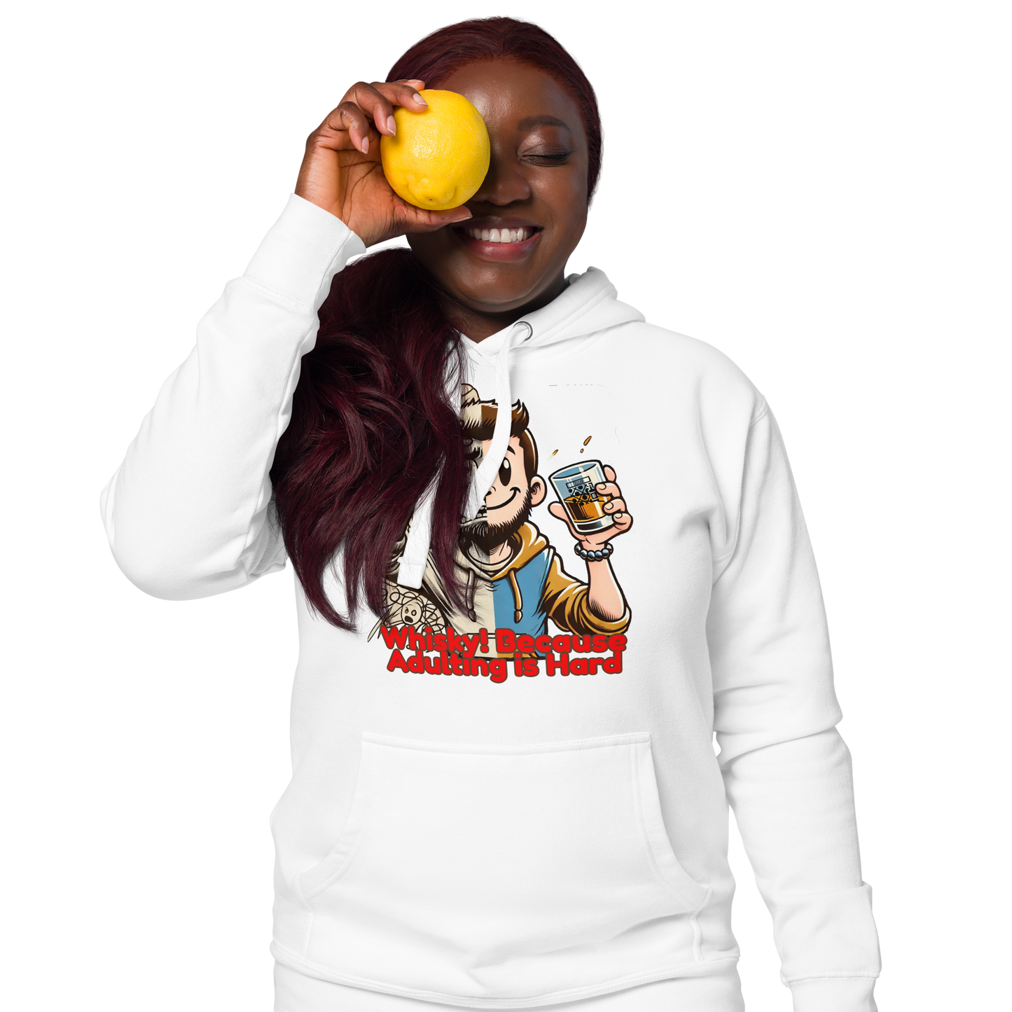 Cellar 8T Whisky - Adulting - Unisex Hoodie image 9