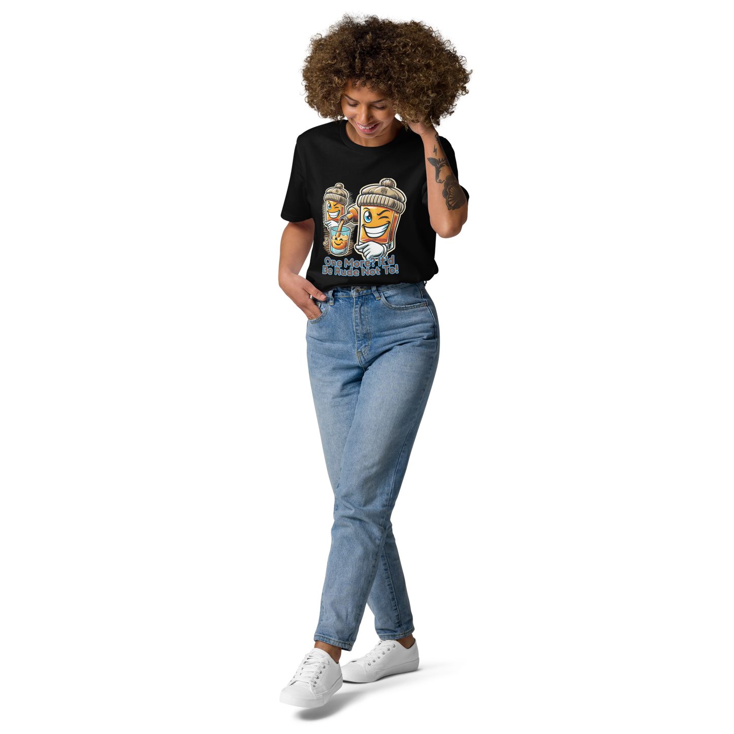 Cellar 8T Whisky - One More - Unisex Organic Cotton T-Shirt image 22
