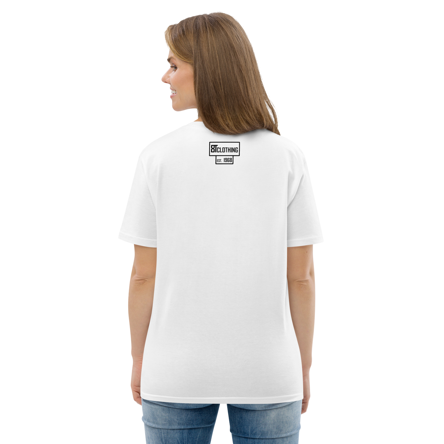 Cellar 8T Whisky - Adulting - Unisex Organic Cotton T-Shirt image 4