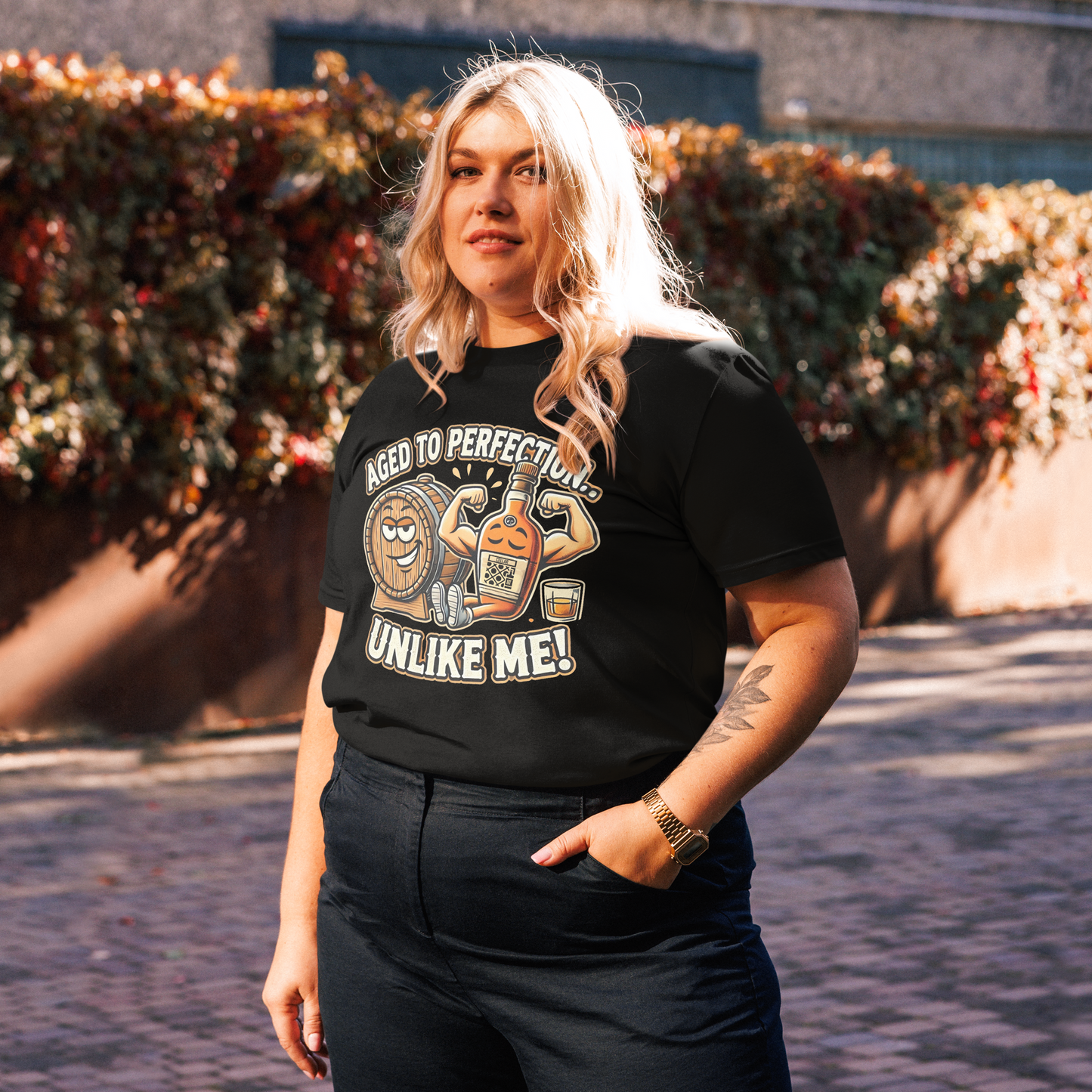 Cellar 8T Whisky - Aged - Unisex Organic Cotton T-Shirt image 15