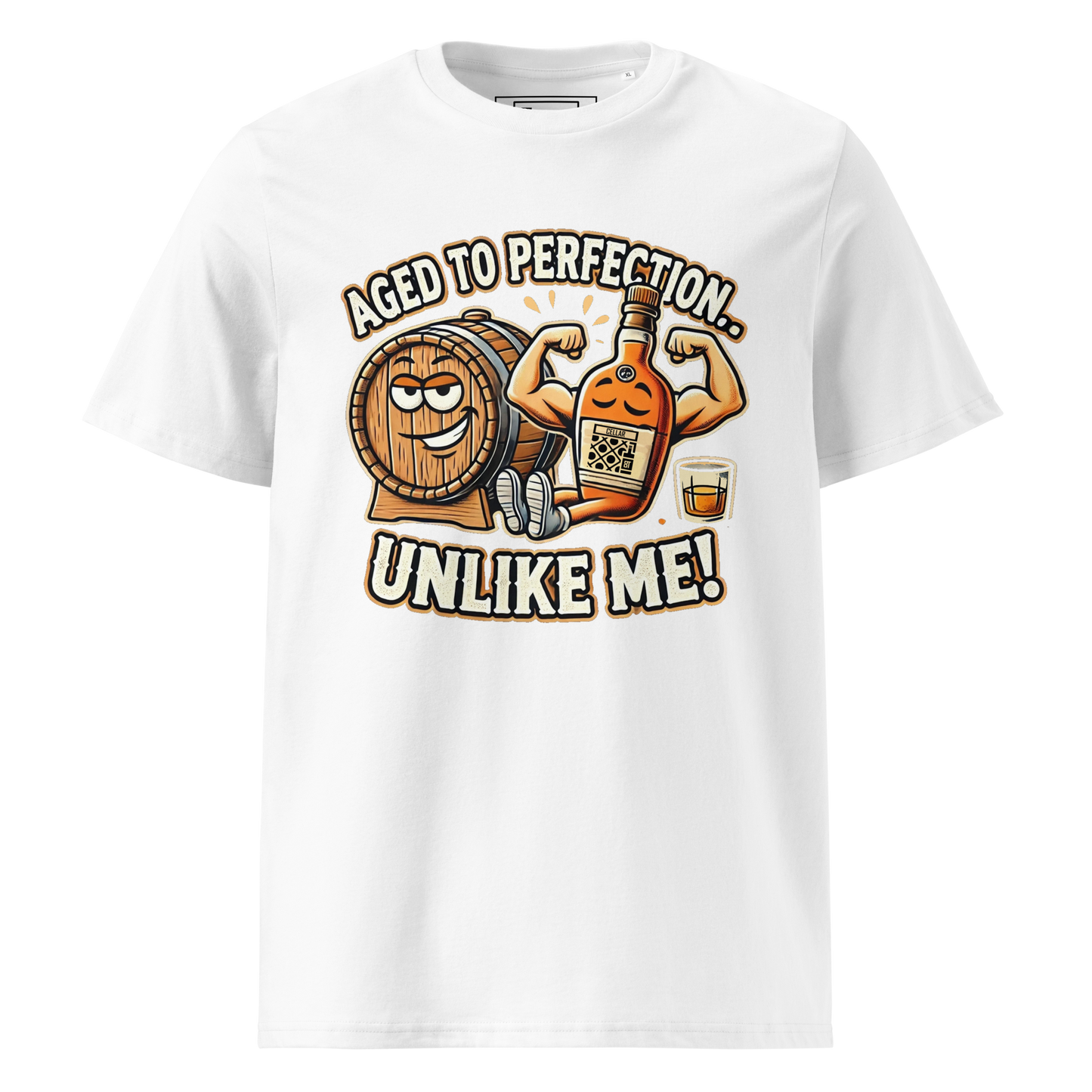 Cellar 8T Whisky - Aged - Unisex Organic Cotton T-Shirt image 15