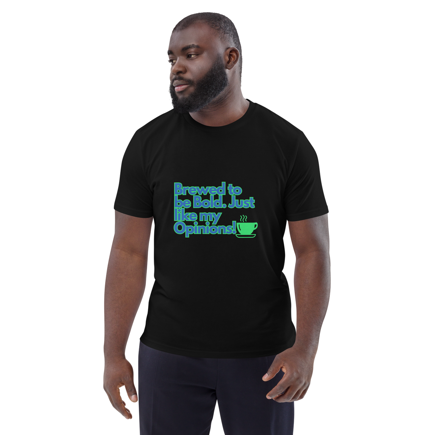 Cellar 8T Coffee - Brewed - Unisex Organic Cotton T-Shirt image 0