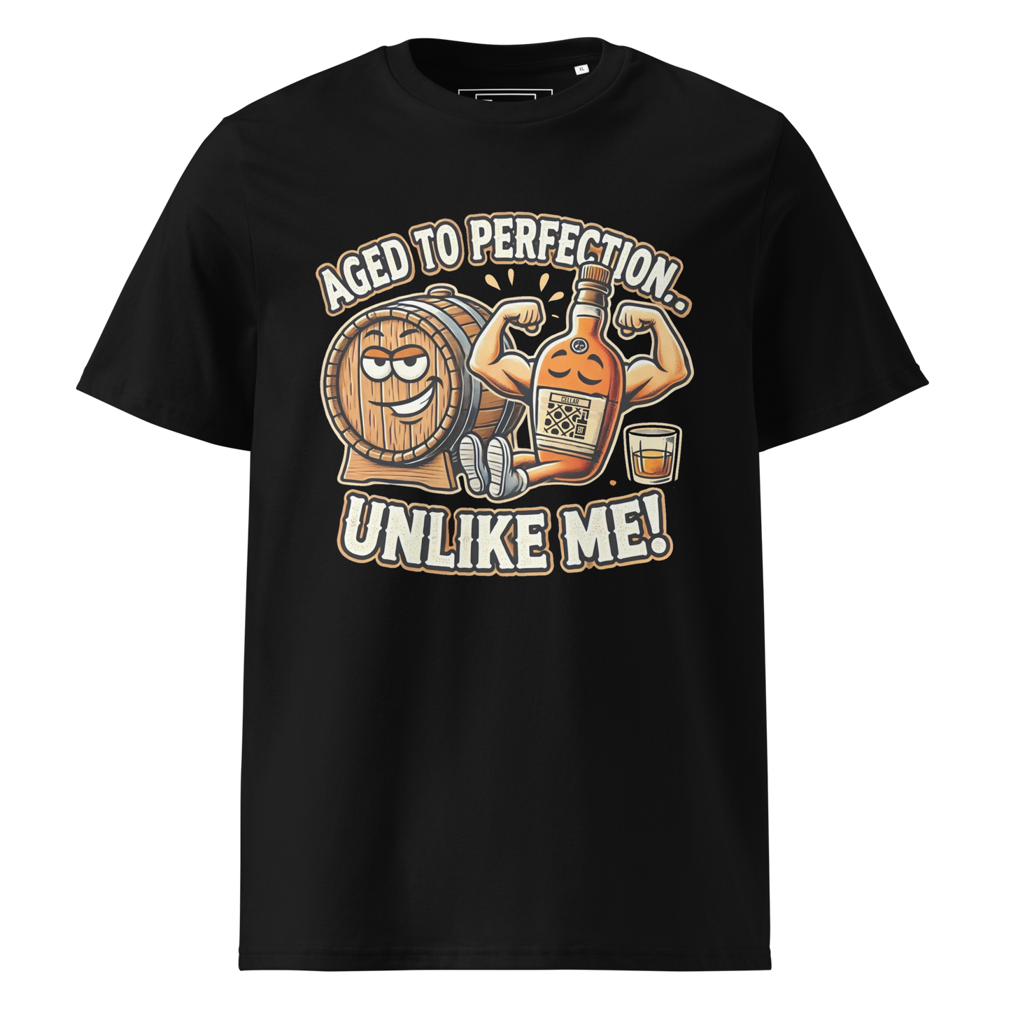 Cellar 8T Whisky - Aged - Unisex Organic Cotton T-Shirt image 20