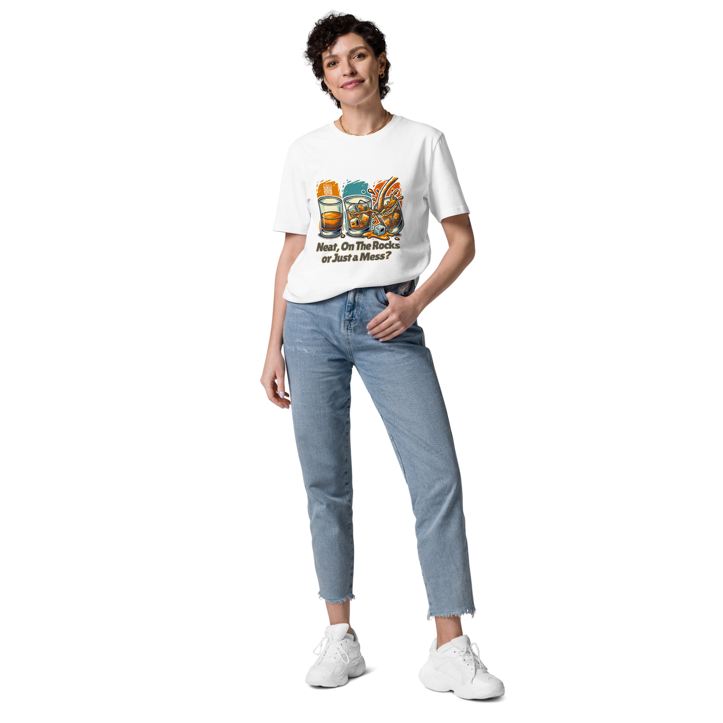 Cellar 8T Whisky - Neat - Unisex Organic Cotton T-Shirt image 6