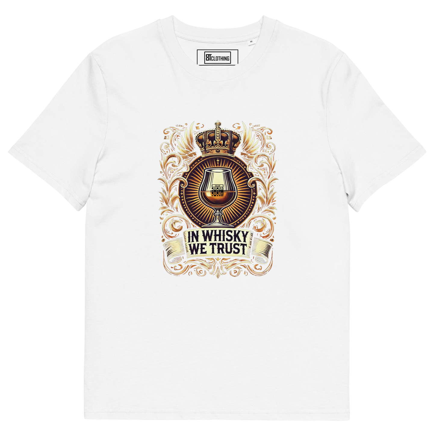 Cellar 8T Whisky - Trust - Unisex Organic Cotton T-Shirt image 33