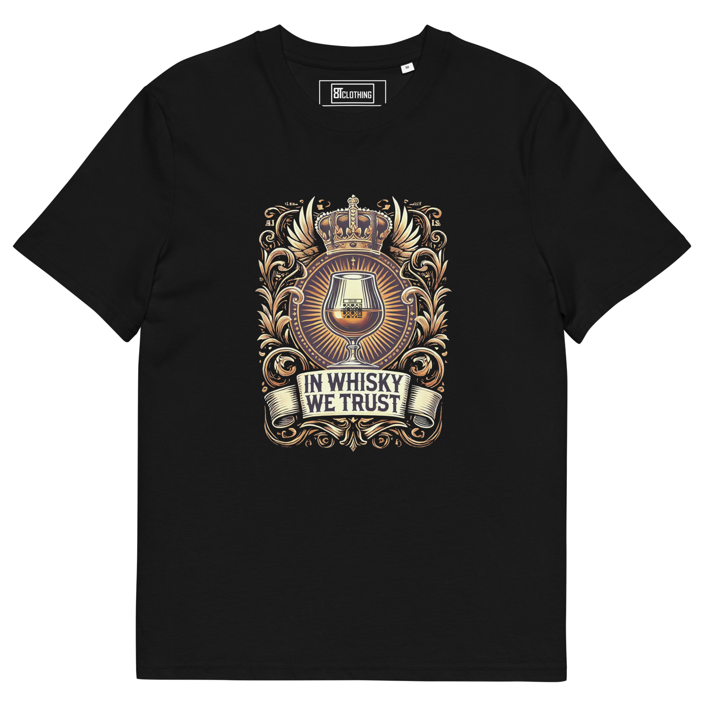 Cellar 8T Whisky - Trust - Unisex Organic Cotton T-Shirt image 34