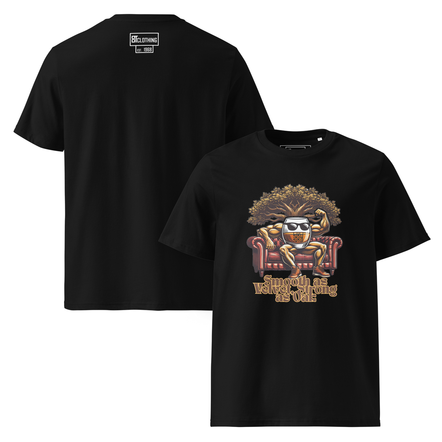 Cellar 8T Whisky - Smooth - Unisex Organic Cotton T-Shirt image 26
