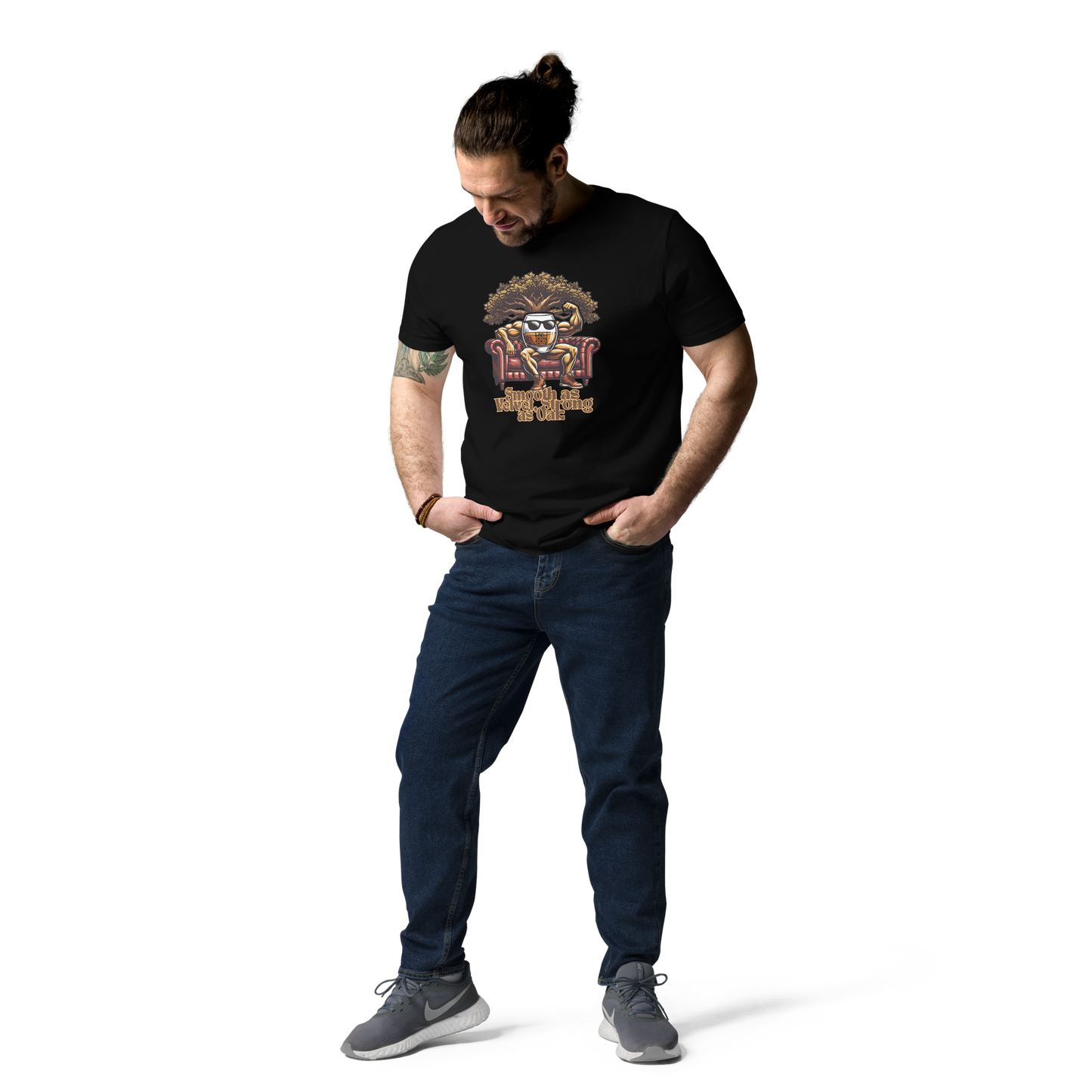 Cellar 8T Whisky - Smooth - Unisex Organic Cotton T-Shirt image 8