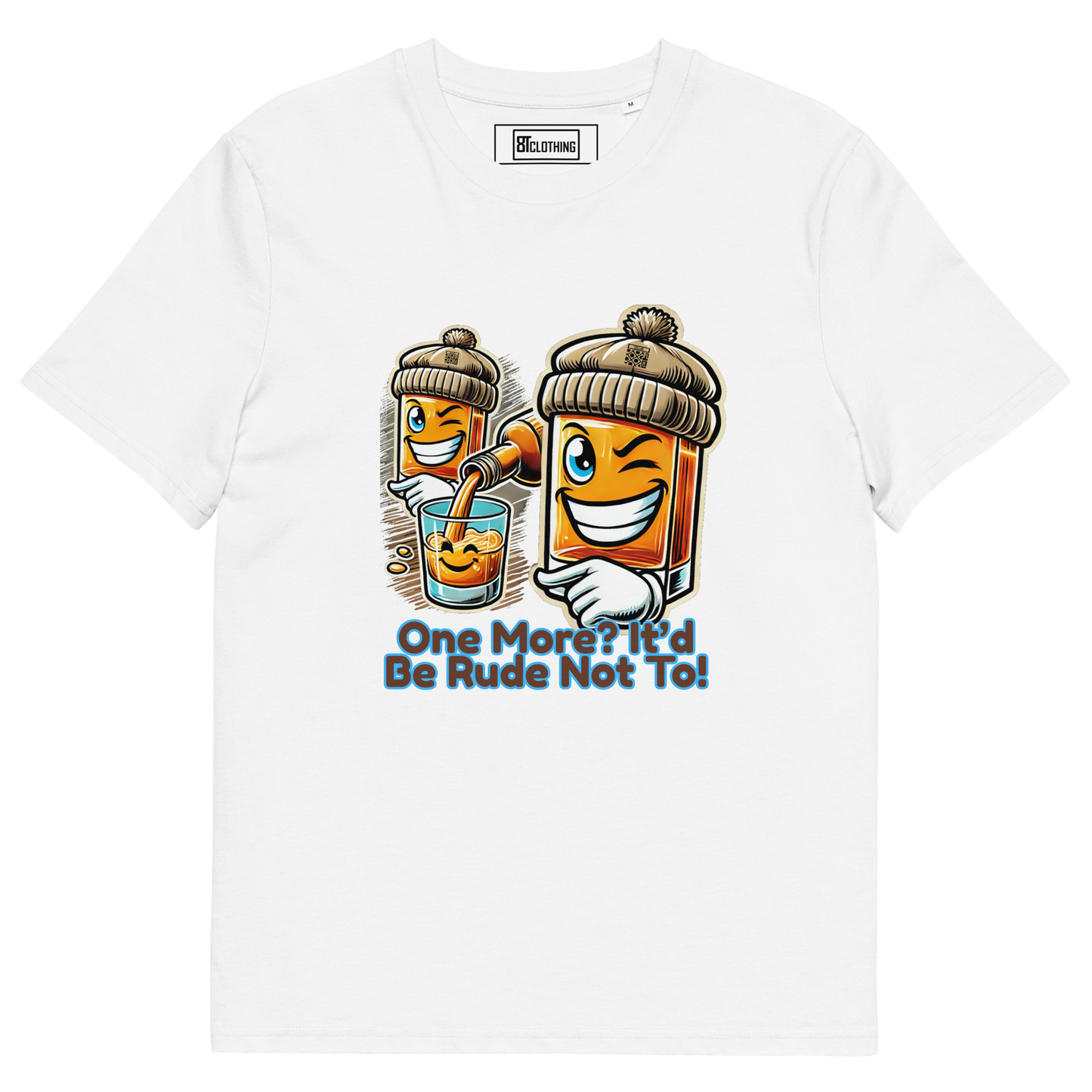 Cellar 8T Whisky - One More - Unisex Organic Cotton T-Shirt image 29