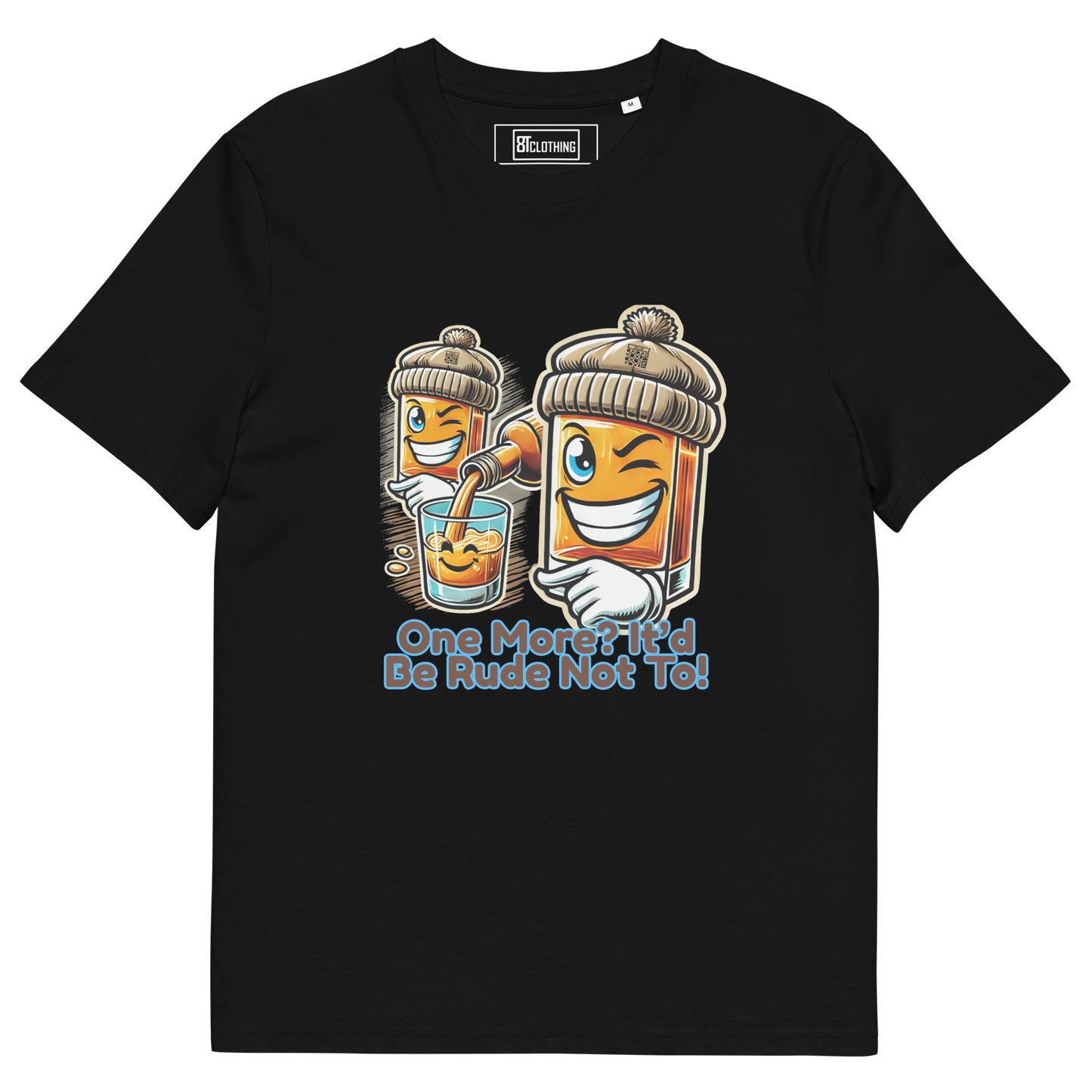 Cellar 8T Whisky - One More - Unisex Organic Cotton T-Shirt image 29